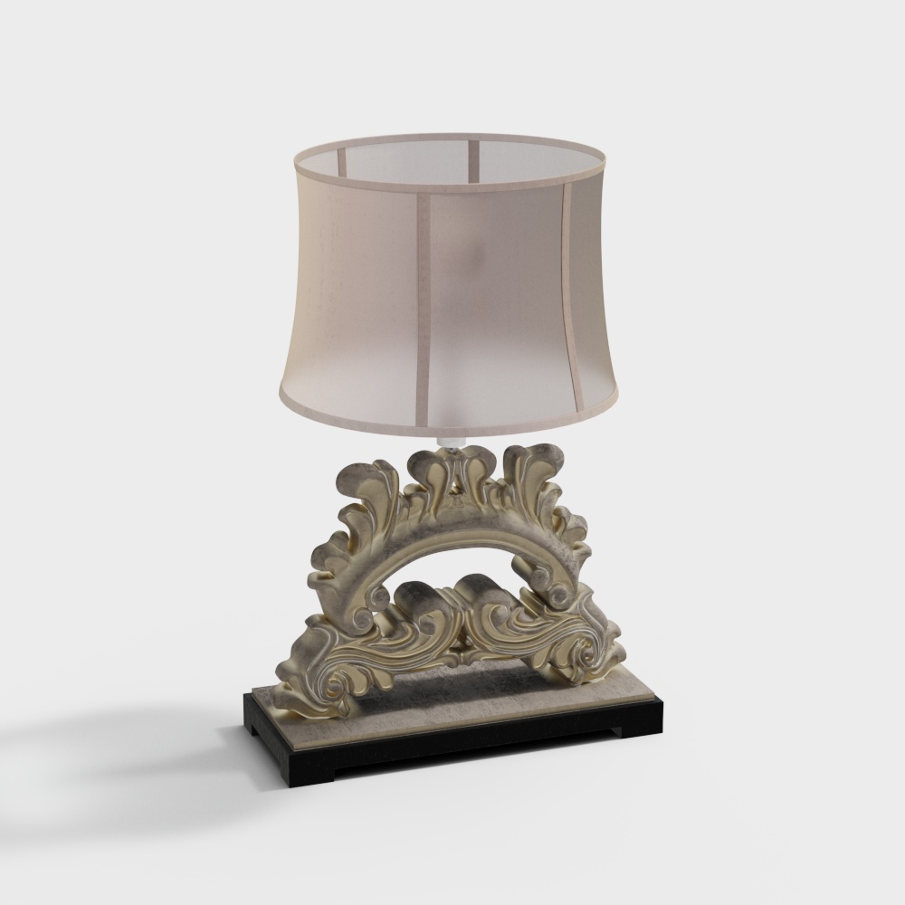 European table lamp