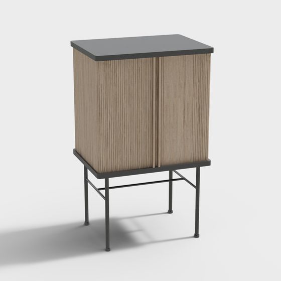 Urban Minimalist Cabinet 3D model