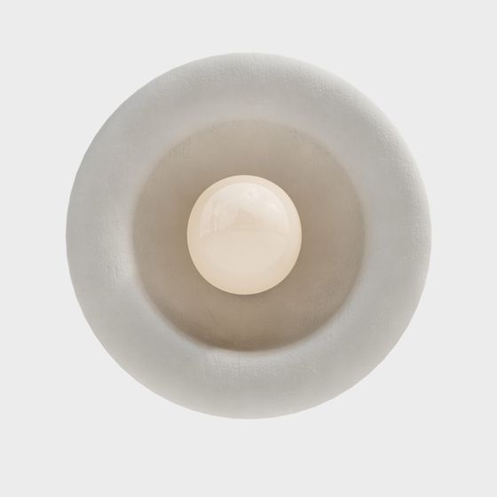 Sleek White Modern Wall Lamp