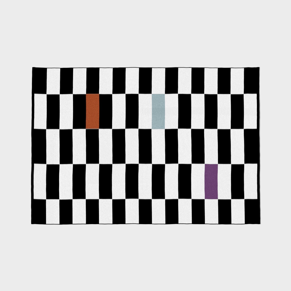 현대 스타일 카페트