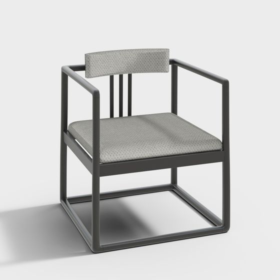 Urban Geometric Armchair 3D model