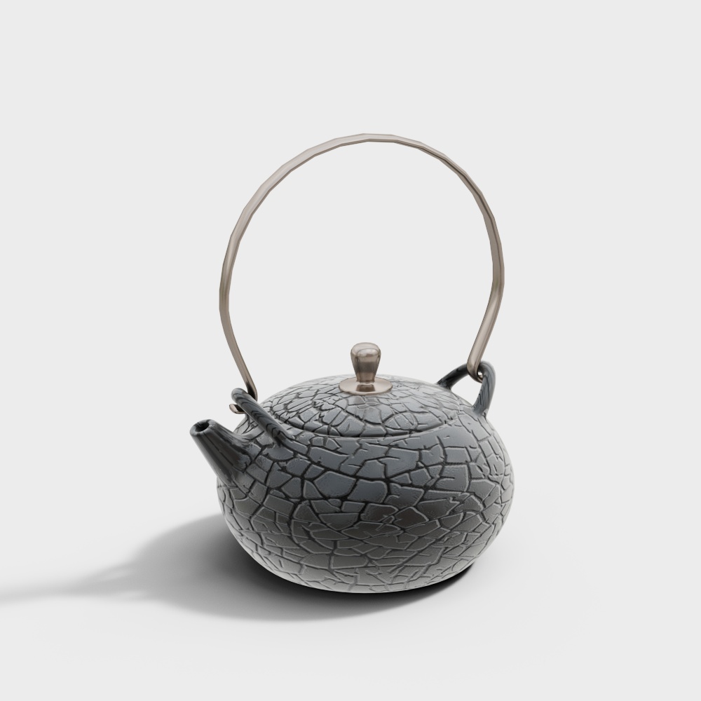 Medieval style teapot ornaments