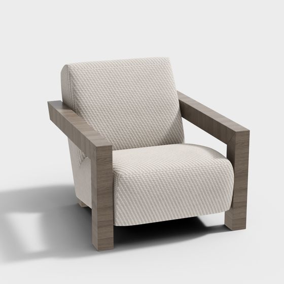 Cozy Lounge Chair 3D model