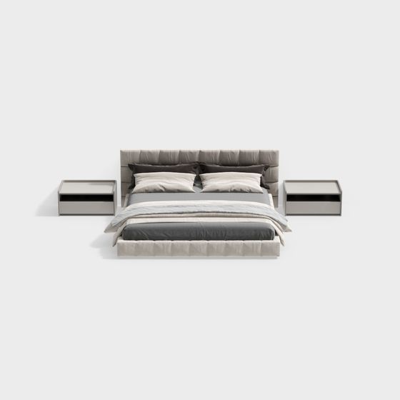 Urban Bedroom Suite 3D model