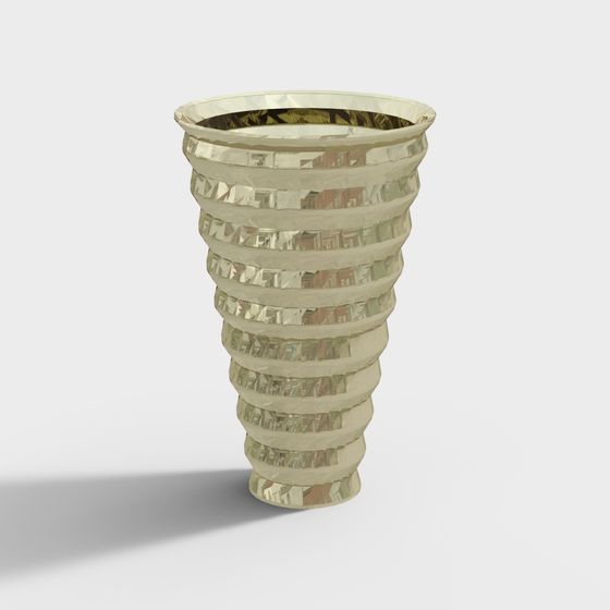 Spiral Crystal Cup 3D model
