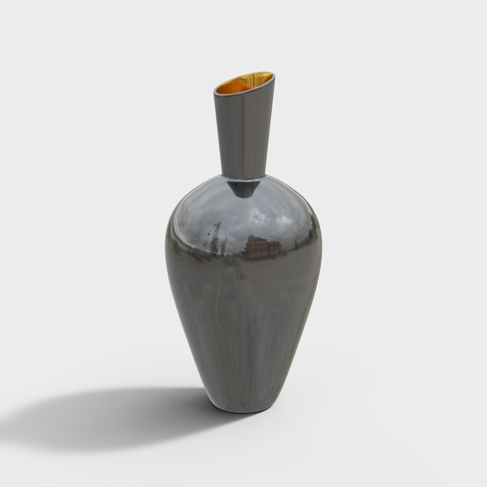 moderne Kunstwerk Ornament dekorative Vase