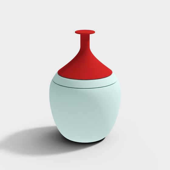Luminous Bottle 3D model for Modern Design