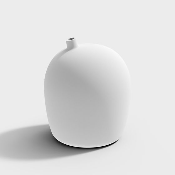 Modern Low-Polygon Vase 3D model