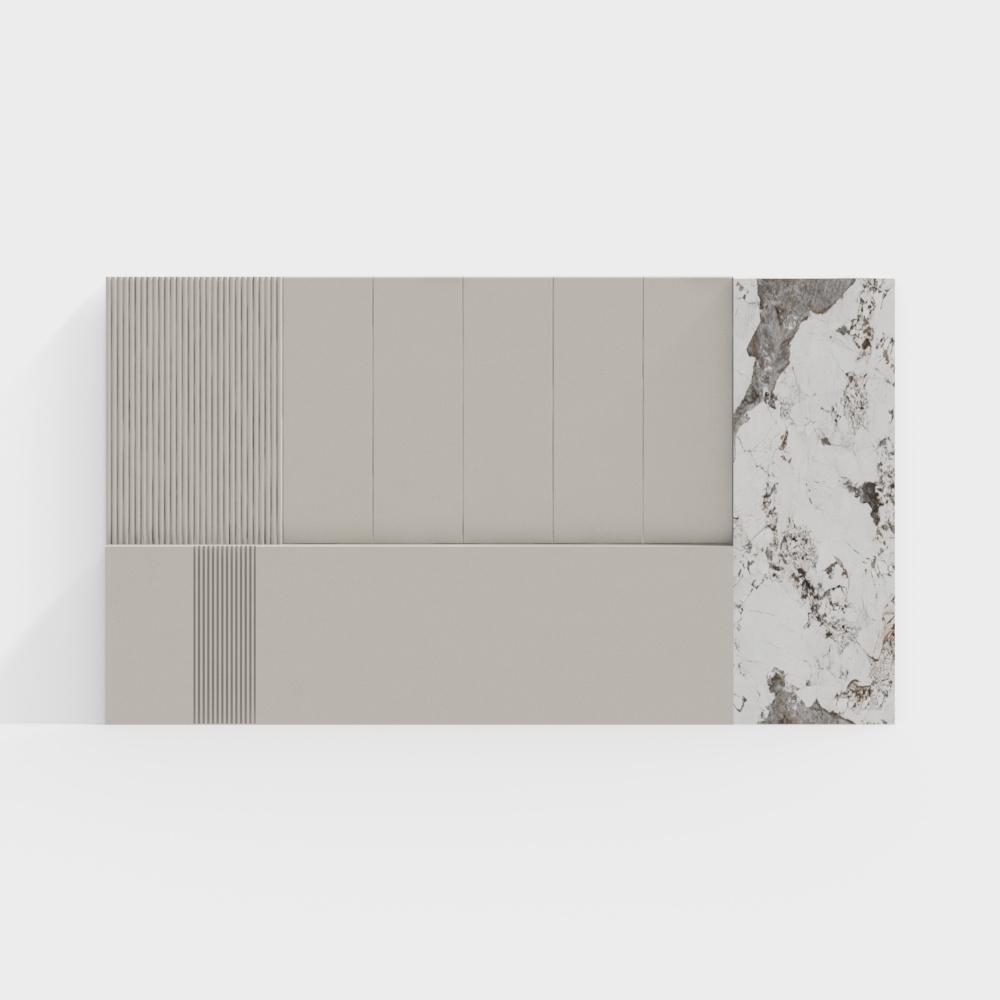 Modern background wall