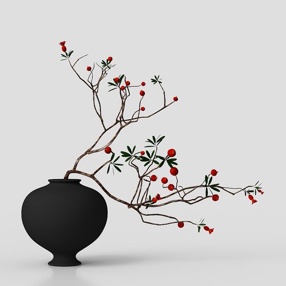 Unique Low-Poly Nature-Inspired 3D Model