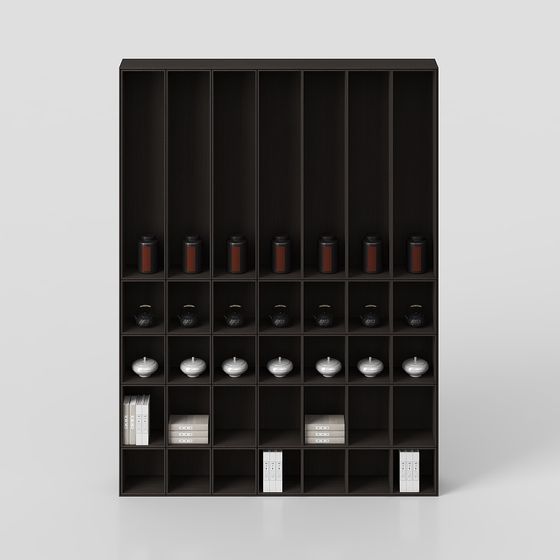 City Bookshelf 3D model