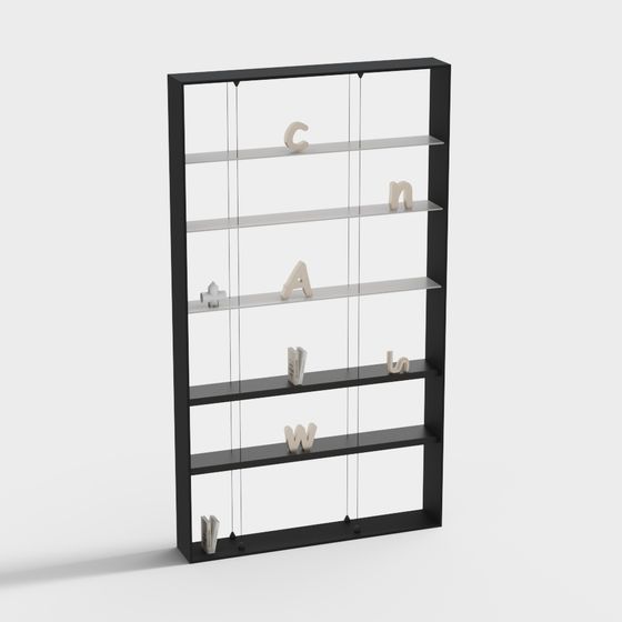 Urban Shelf 3D model for Contemporary Design
