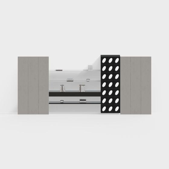 Urban Edge Reception 3D model for Modern Visuals