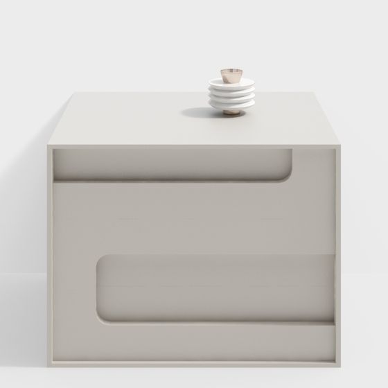 Minimalist Side Table 3D model