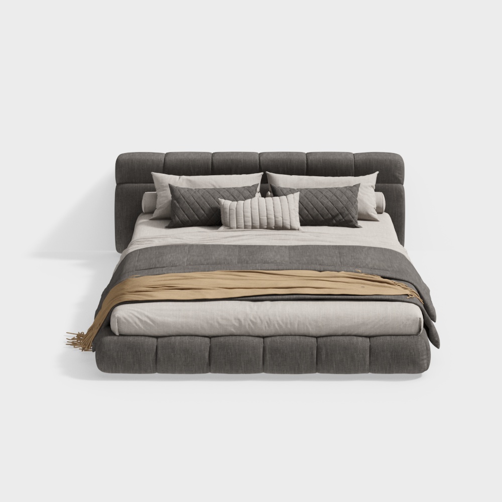 Lit double moderne et minimaliste