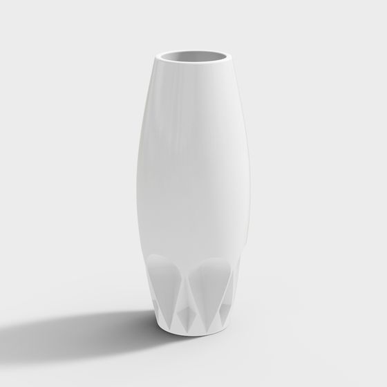 Geometric Elegance Vase 3D model