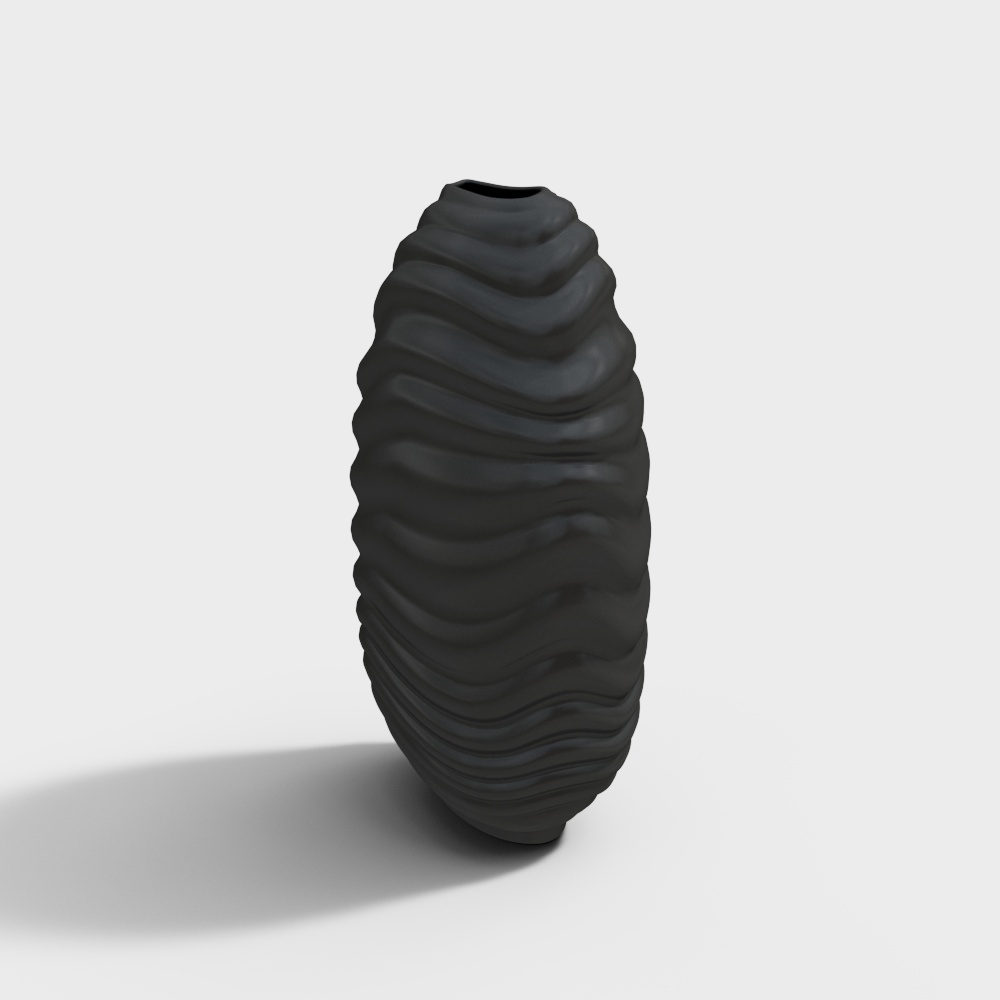Ripple Vase 3D model
