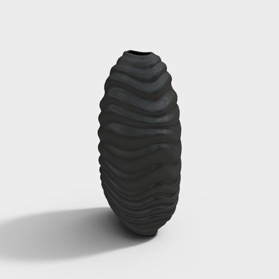 Ripple Vase 3D model