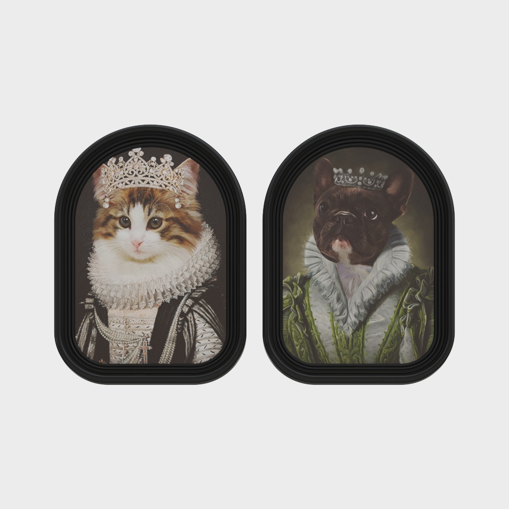 French Medieval Decorative Painting Set