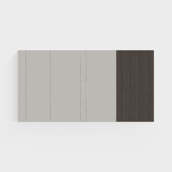 Urban Retreat 3D model Wall Panel for Modern Spaces