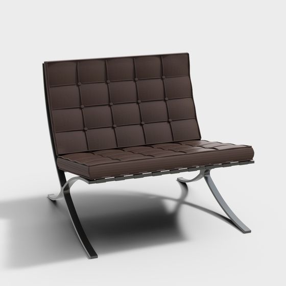 Barcelona Chair 3D model