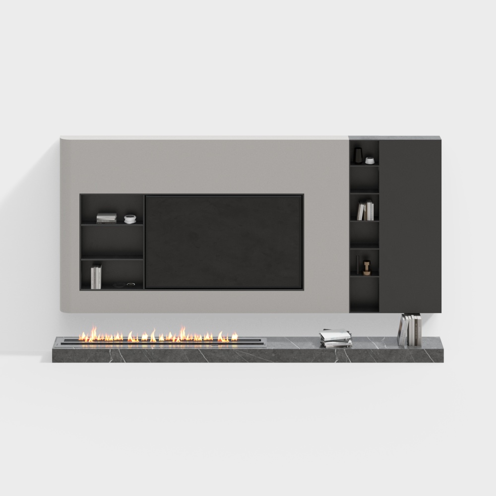 Modern background wall