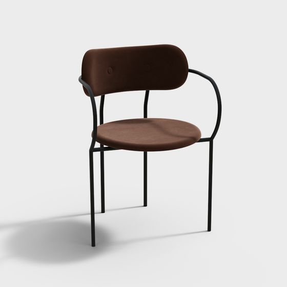 Urban Lounge Chair 3D model for Modern Interiors