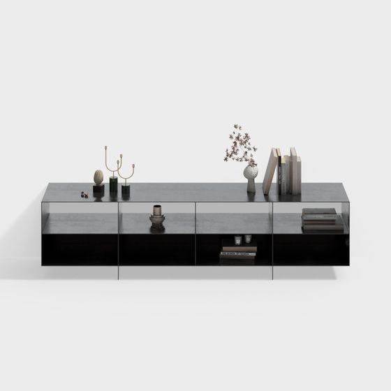 Urban Living Room TV Cabinet 3D model