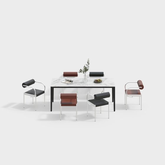 Urban Living Room 3D model