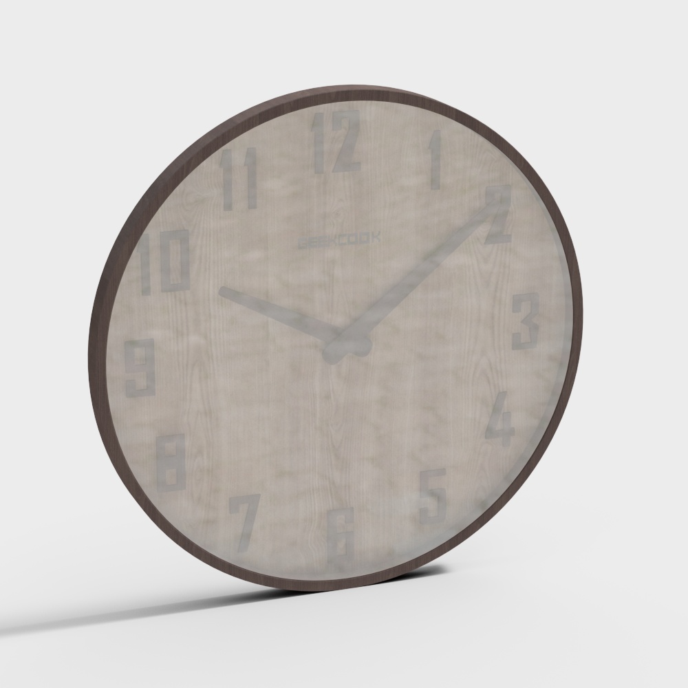 Modern minimalist wall clock