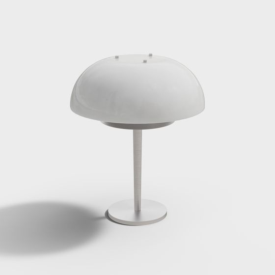 White French Medieval Style Table Lamp 3D Model