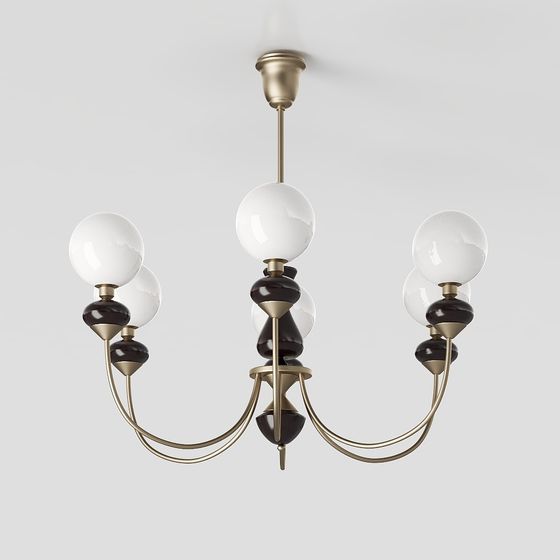 Vintage Modern Pendant Light 3D model