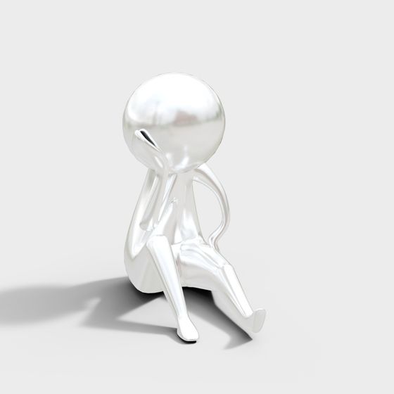 Meditator 3D model