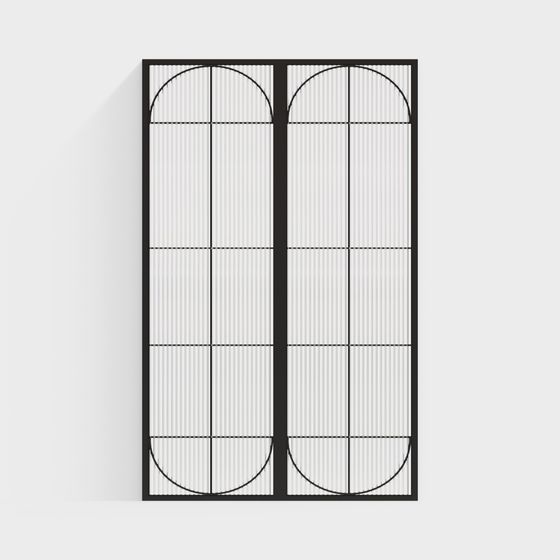 Golden Ratio Screen 3D model for Creative Spaces