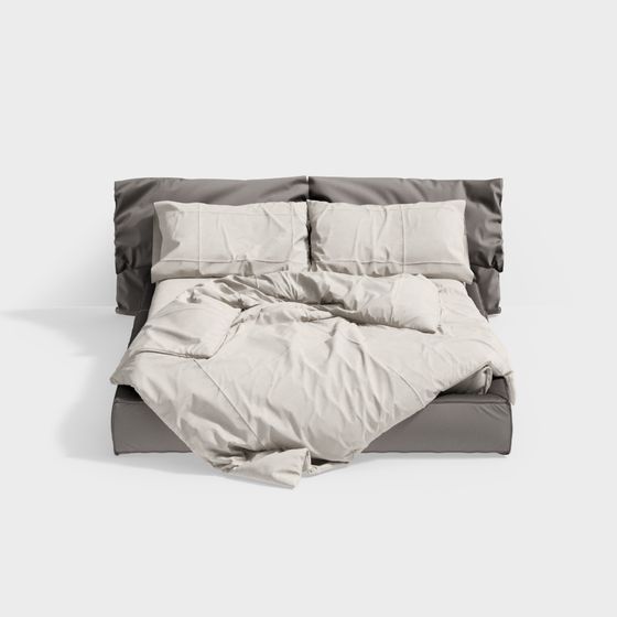 Urban Comfort Bed 3D model