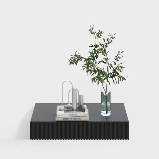 Urban Greenery Decorative Piece 3D model