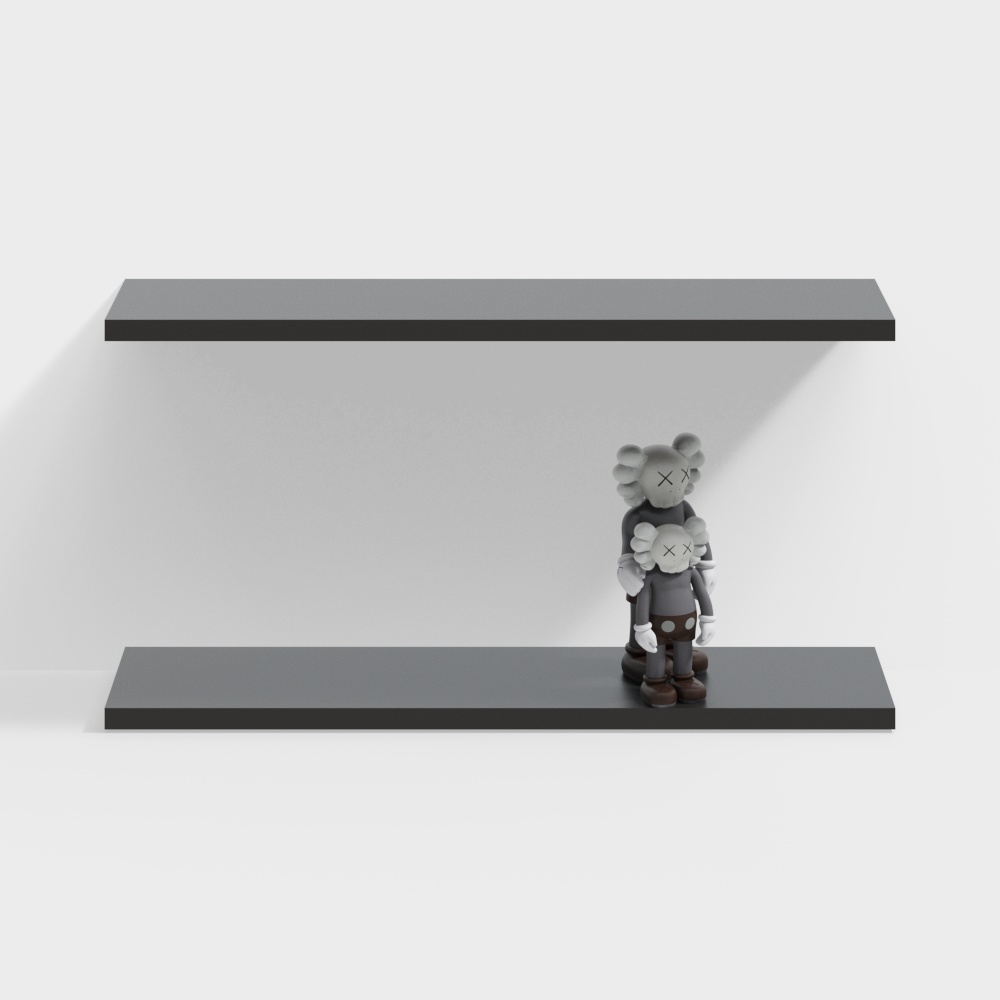 Kaws Companion Shelf 3D model