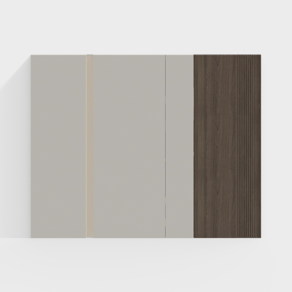 Modern background wall