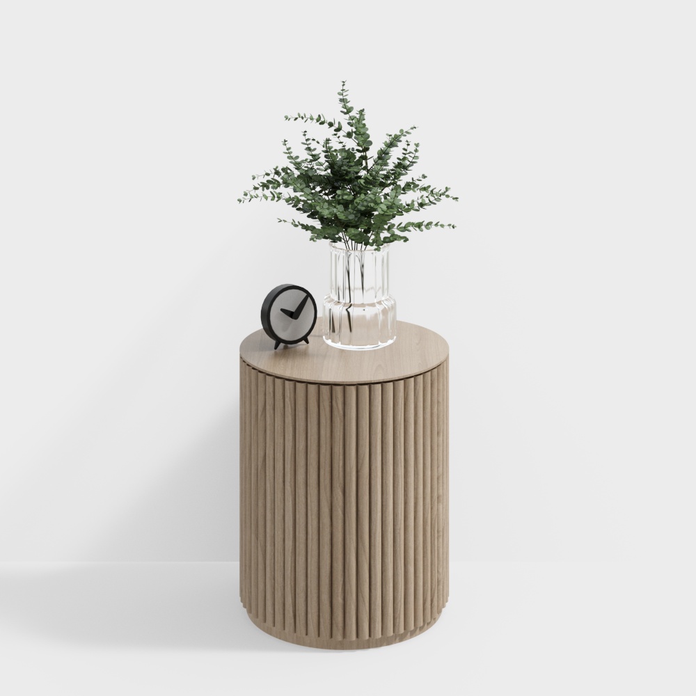 Modern minimalist bedside table