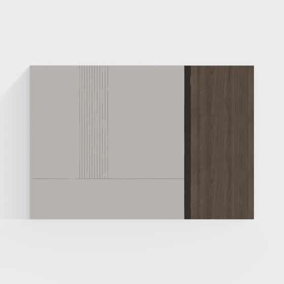 Split Panel 3D model for Creative Projects