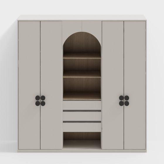 City Cabinet 3D Model for Modern Interiors