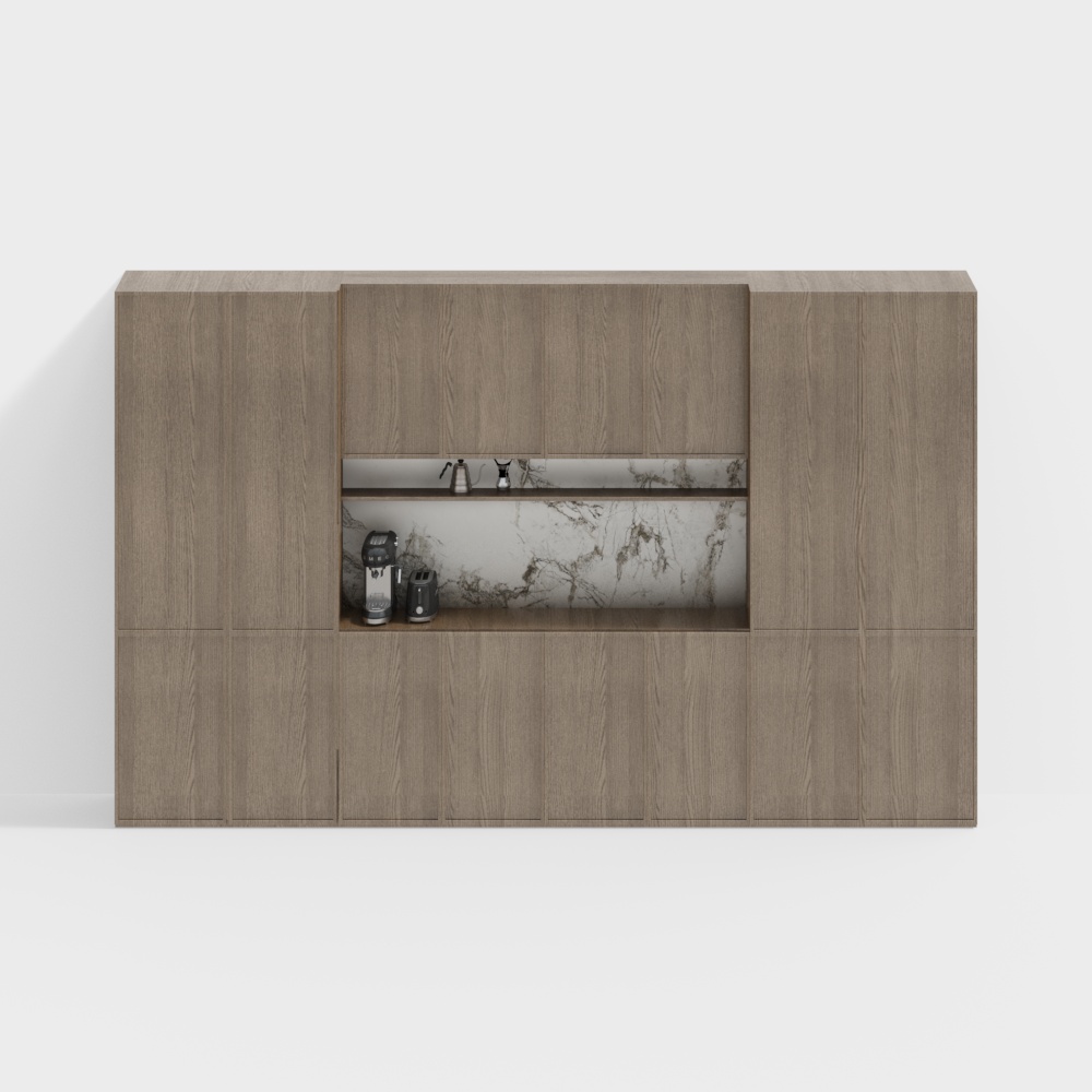 French Mid-Century Dining Room Cabinets