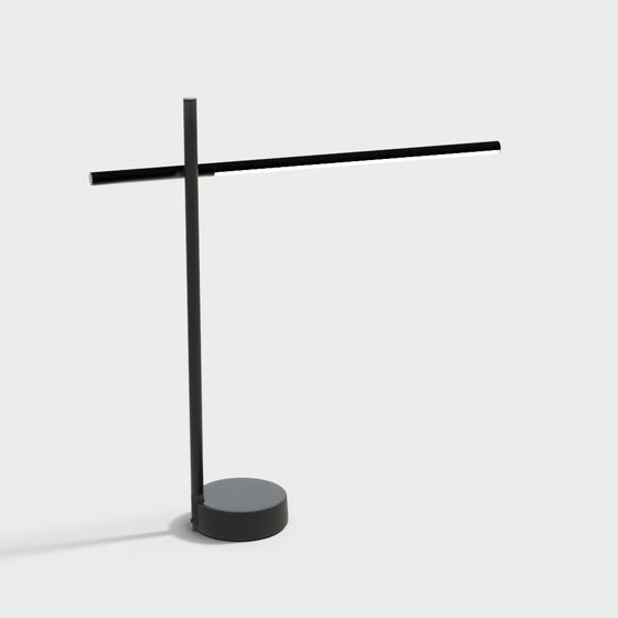 Modern Minimalist 3D Table Lamp Model