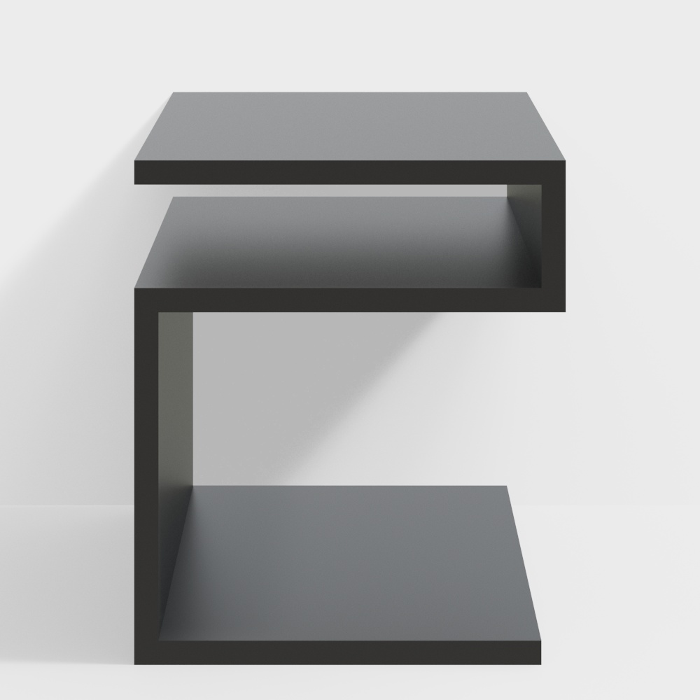 Minimalist Side Table 3D model