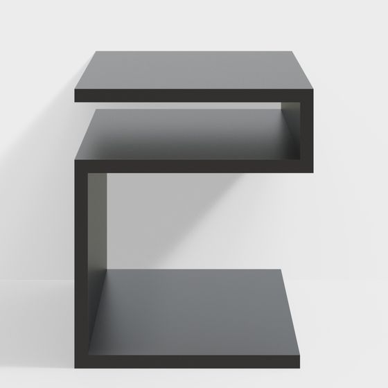 Minimalist Side Table 3D model