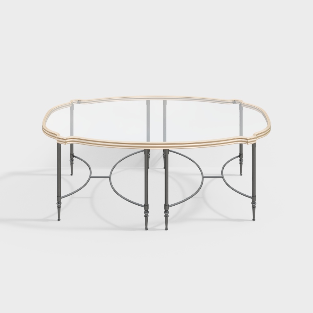 Simple European coffee table 234