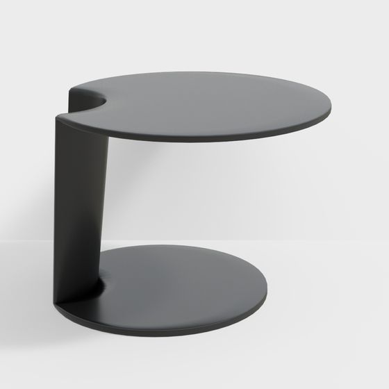 Sleek Low-Poly Side Table 3D model