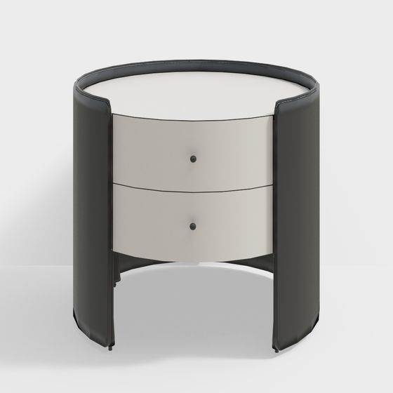 Cylindrical Nightstand 3D model