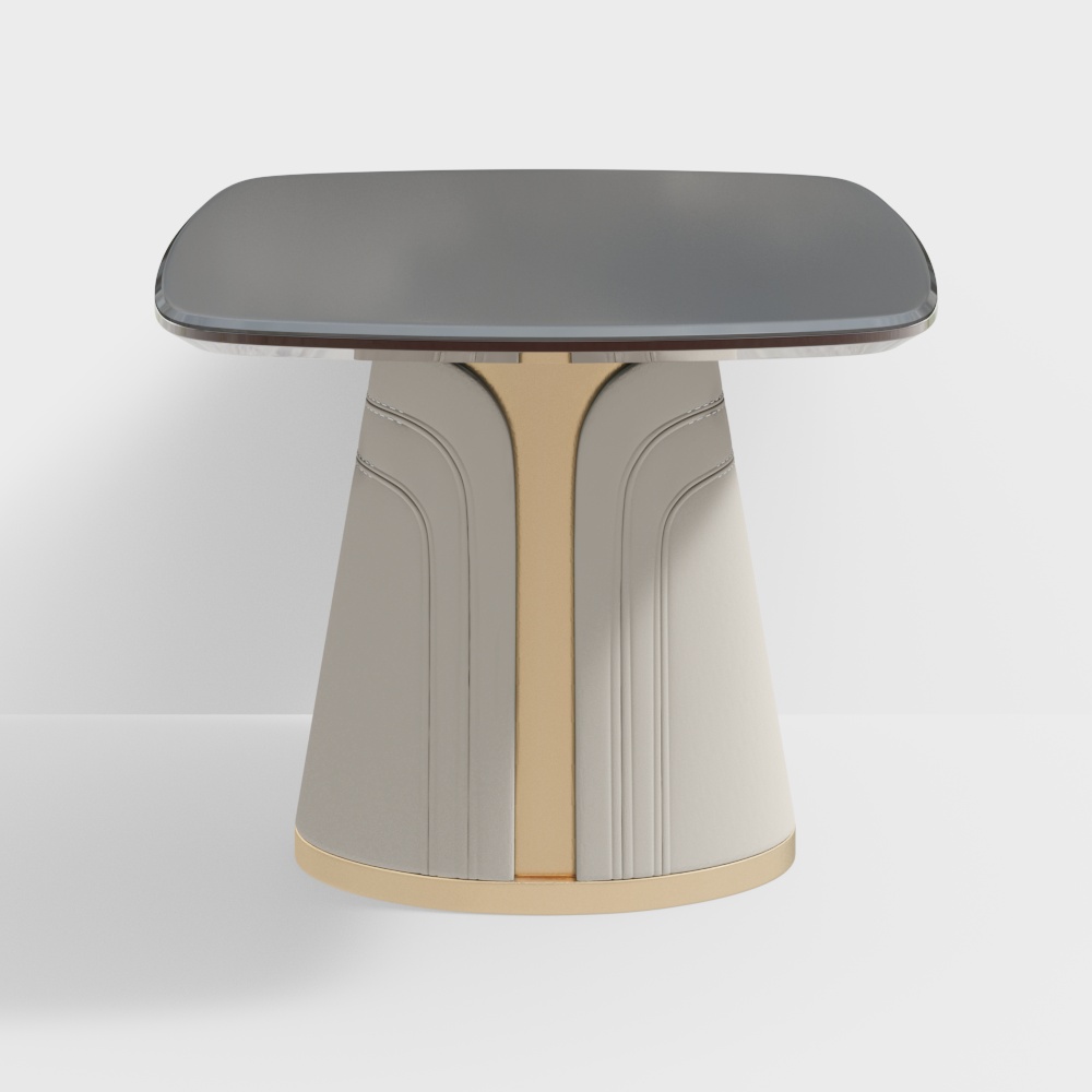 Simple European side table 229