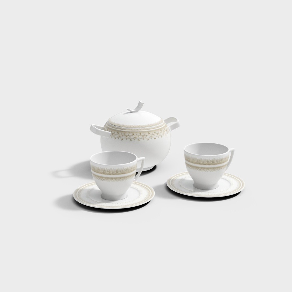 Tea cup set 195
